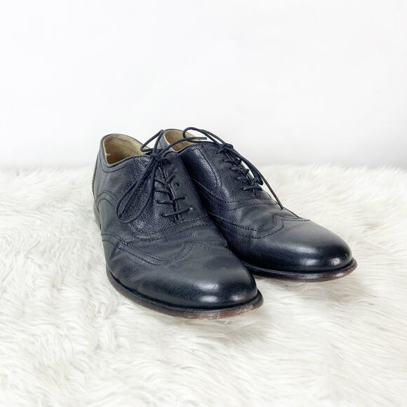 Frye | Shoes | Frye 9 D Mens Black Leather Harvey Laceup  display picture 2